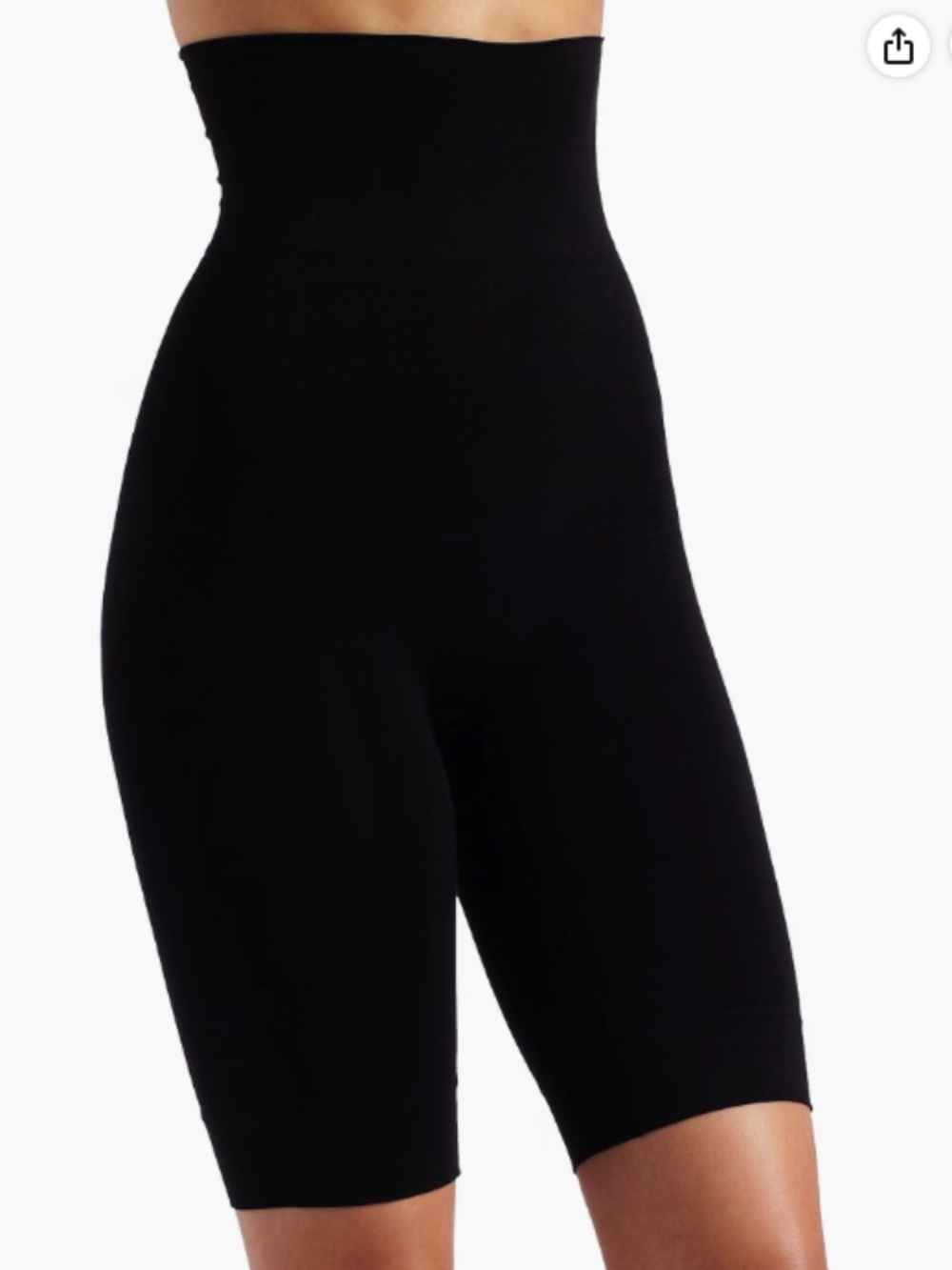 Carnival Women's Seamless Firm Control Mid Waist Thigh Leg Shaper XXL 12383